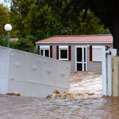 Schwere Unwetter in Frankreich