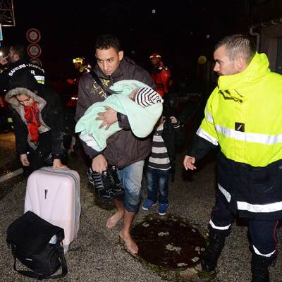 Schwere Unwetter in Frankreich