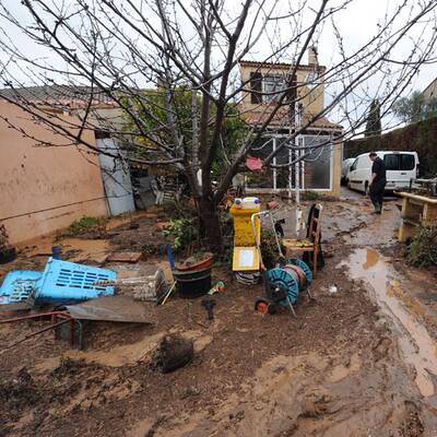 Schwere Unwetter in Frankreich