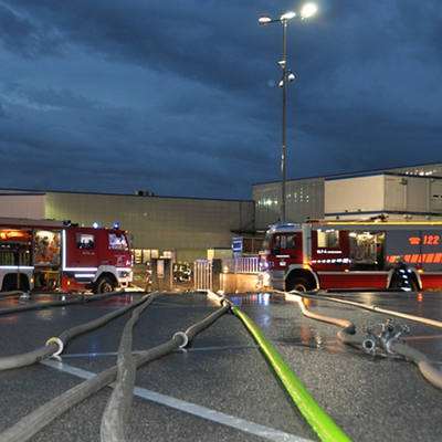 18 Stunden waren die Feuerwehren in Ried im Innkreis im Einsatz