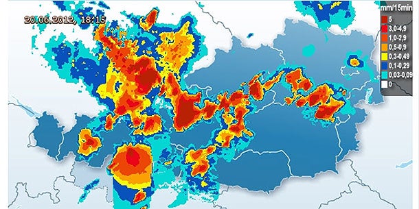 Jahrhundert-Unwetter über Österreich