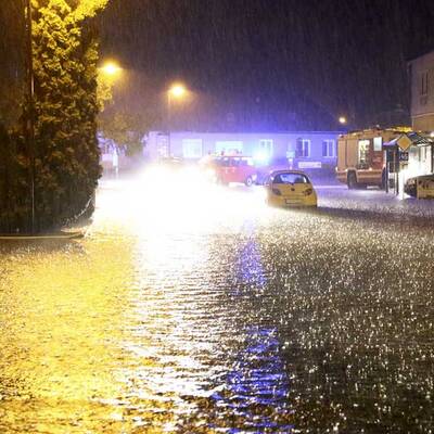 Unwetter: Die besten Bilder