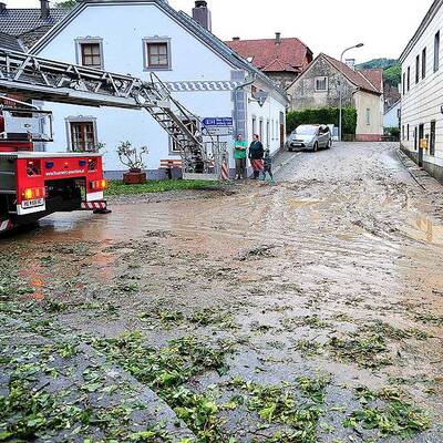Horror-Unwetter in Ost-Österreich