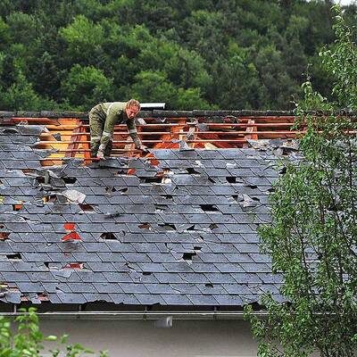 Horror-Unwetter in Ost-Österreich