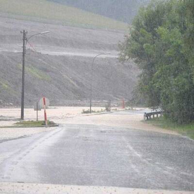 Schlimmes Unwetter in Österreich