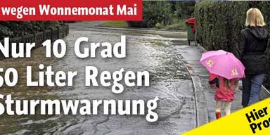 Wetter verdirbt das Wochenende