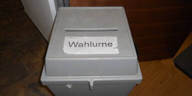 Die Wahlurne.