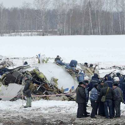 Utair-Maschine in Sibirien abgestürzt.