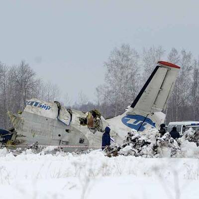 Utair-Maschine in Sibirien abgestürzt.