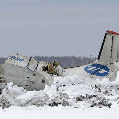 Utair-Maschine in Sibirien abgestürzt.