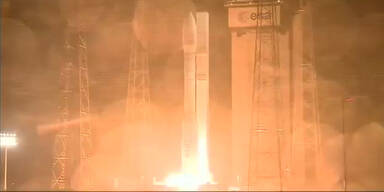Europ&auml;ische Vega Rakete ins All gestartet