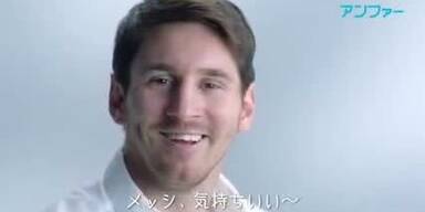 Fußballgott Messi spricht  Japanisch