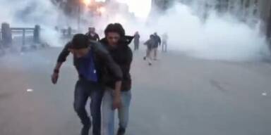 Ägypten: Krawalle am Jahrestag der Revolution