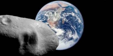 Asteroid donnert knapp an Erde vorbei