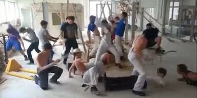 Harlem Shake @ Construction yard