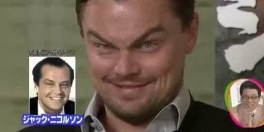 Leonardo DiCaprio imitiert Jack Nicholson