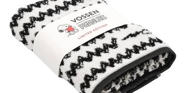 VOSSEN x PEANUTS: Snoopy trifft Luxus &ndash; limitierte Handtuch-Kollektion