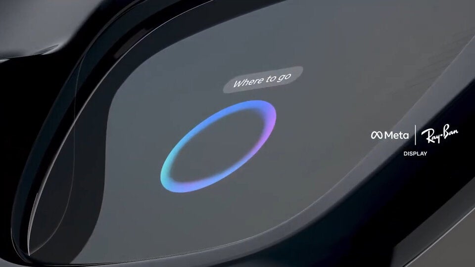 Ein erster Blick auf die Meta-Ray-Ban mit integriertem Display. 