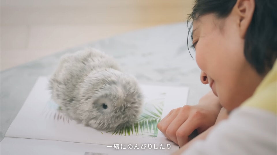 Japans neuer Kuschel-Hit: Casios Roboter-Haustier Moflin 