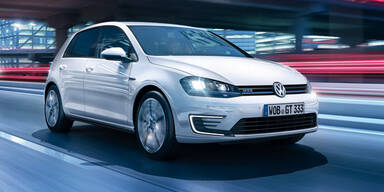 VW Golf GTE mit Plug-in-Hybrid startet