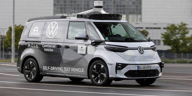 VW zeigt autonom fahrenden "Elektro-Bulli"