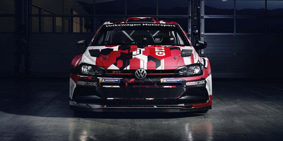 VW ID. R beim Ice Race in Zell am See