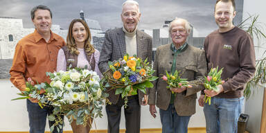 Wiener Neustadt: G&auml;rtnervereinigung mit Blumengru&szlig; zum Valentinstag