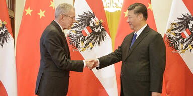 Van der Bellen Xi Jinping