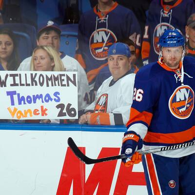  Die besten Bilder von Vaneks Islanders-Debüt