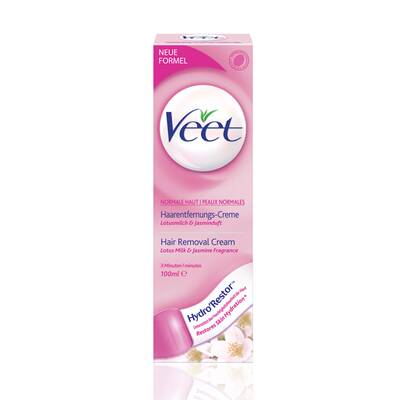 Haarentfernung mit Veet
