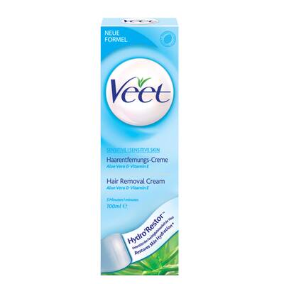 Haarentfernung mit Veet