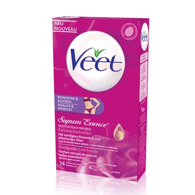 Haarentfernung mit Veet