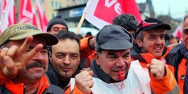 Ver.di Gewerkschaft Streik