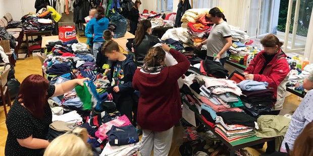 Spenden brand Simmering