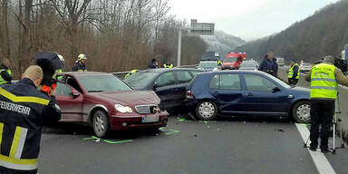 Verfolgungsjagd auf A21 endet im Trümmerfeld