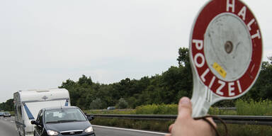 Verkehrskontrolle Polizeikontrolle