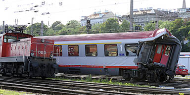 Verschubunfall Wien Westbahnhof