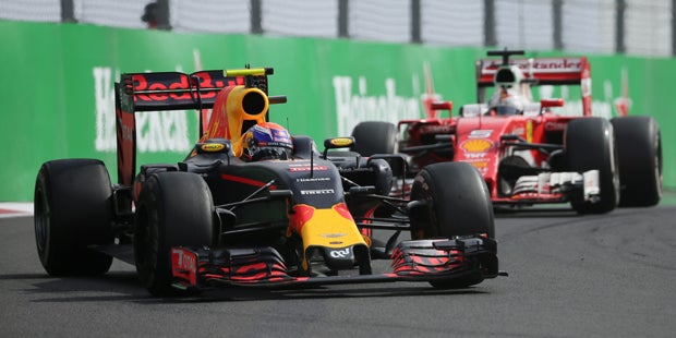 Verstappen Vettel