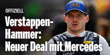 Sensations-Deal mit Mercedes: Motorsport-Hammer um Max Verstappen