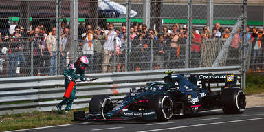 Vettel-Panne sorgte für Rote Flagge in Zandvoort