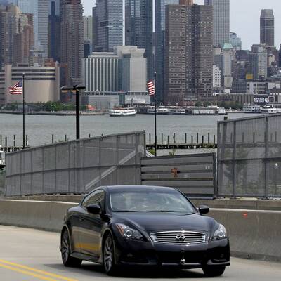 Vettel testet in New York: Die besten Bilder