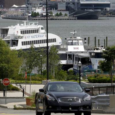 Vettel testet in New York: Die besten Bilder