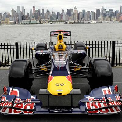 Vettel testet in New York: Die besten Bilder