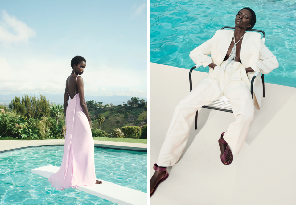 Die Kollektion umfasst neben Tailoring-Pieces, Kleidern und Strickmode auch einzigartige Taschen, Accessoires und Schuhe.