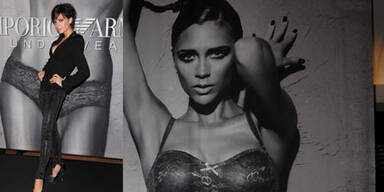 Victoria trägt wieder Armani-Dessous
