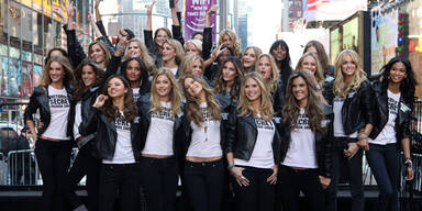 Die Victoria's Secret Engel machen sich bereit