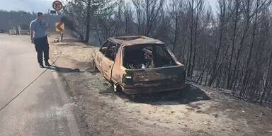 VIDEO: Kroatien nach Feuer in Schutt und Asche