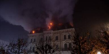 Villenbrand an Gmundner Esplanade