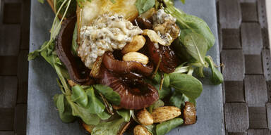 Vogerlsalat mit Birne