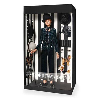 Models werden für die Vogue zu Barbies